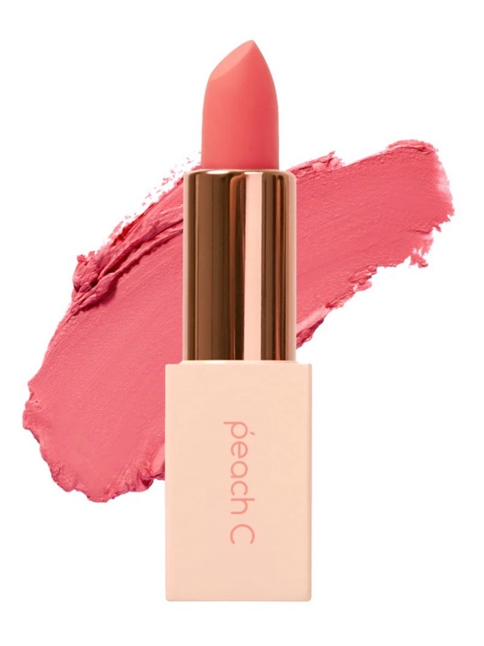 Spring Coral Matte Lipstick - Pink